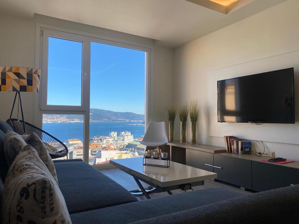 Centro Vistas 180Grados Ria De Vigo - Precioso Apartamento Exterior foto